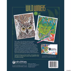 MindWare Wild Wonders Color by Number: Book 2 Color by numbers kit