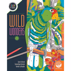 MindWare Wild Wonders Color by Number: Book 4, Boy/Girl, Coloring book/album