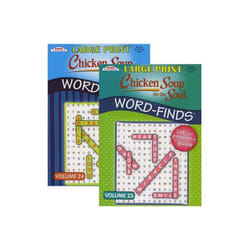 Kappa 1864465 Large Print Chicken Soup for The Soul Word Finds Puzzle Book - Pack of 48