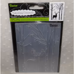 Darice  Embossing Folder Deer in the Forest  4.25"" x 5.75""  Original