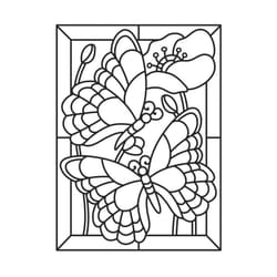 Darice Butterfly Mosaic Embossing Folder