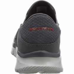 Skechers Sport Men's Equalizer Persistent Slip-On Sneaker  Charcoal  1