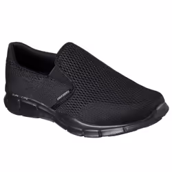 Skechers Equalizer - Double Play, Male, Adult, Fashion sneakers, Black, Monochromatic, Foam