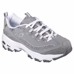 Skechers womens D'lites Me Time Fashion Sneaker  Grey  8.5 US
