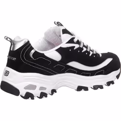Skechers Sport womens D'lites Biggest Fan Memory Foam Lace-up Sneaker