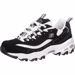 Skechers Sport womens D'lites Biggest Fan Memory Foam Lace-up Sneaker