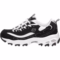 Skechers Sport womens D'lites Biggest Fan Memory Foam Lace-up Sneaker