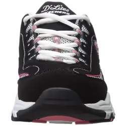 Skechers womens D'lites - Life Saver Memory Foam Lace-up Sneaker Black