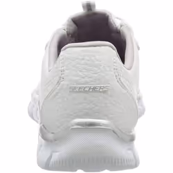 Skechers Women's Sport Empire - Rock Around Relaxed Fit Fashion Sneaker White/Silver 7 B(M) US