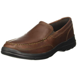 Rockport mens Junction Point Slip on Oxford  Chocolate  8.5 US