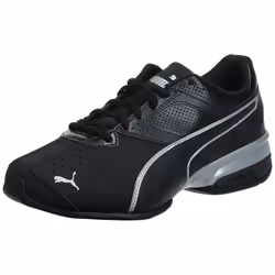 PUMA Men's TAZON 6 FM Cross Training Sneaker Puma Black-Puma Silver 13