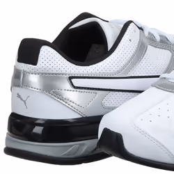 PUMA Men's TAZON 6 FM Cross Training Sneaker  Puma White-Puma Silver-P