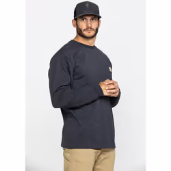 Carhartt Men's Loose Fit Heavyweight Long-Sleeve Pocket T-Shirt  Carbo