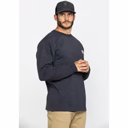 Carhartt Men's Loose Fit Heavyweight Long-Sleeve Pocket T-Shirt  Carbo