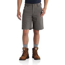 Carhartt mens Carhartt Men's Rugged Flex Rigby Shorts  Gravel  38 Regu