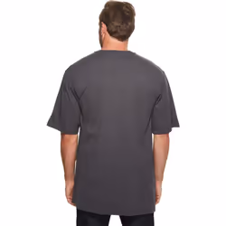 Carhartt mens Loose Fit Heavyweight Short-sleeve Pocket Henley T-shirt
