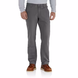 Carhartt mens Rugged Flex Relaxed Fit Canvas Work Utility Pants Gravel 32W x 28L US