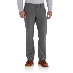 Carhartt mens Rugged Flex Relaxed Fit Canvas Work Utility Pants  Gravel  32W x 28L US