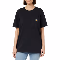 CarharttwomensLoose Fit Heavyweight Short-Sleeve Pocket T-ShirtblackSm