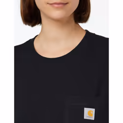 CarharttwomensLoose Fit Heavyweight Short-Sleeve Pocket T-ShirtblackSm