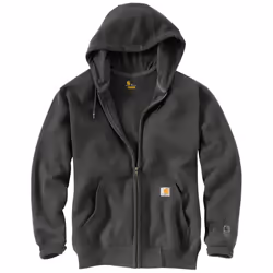 Carhartt Men's Rain Defender Paxton Heavyweight Hooded Zip Front Sweatshirt  Peat  X-Large