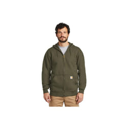 CarharttmensLoose Fit Midweight Full-Zip SweatshirtMossSmall