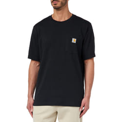 Carhartt Men's Relaxed Fit Heavyweight T-Shirt  Black  X-Large
