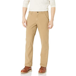 Carhartt Men's Rugged Flex Rigby Dungaree Pant  Dark Khaki  35W x 30L