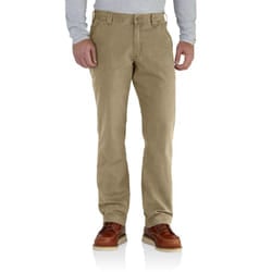 Carhartt mens Rugged Flex Rigby Dungaree Big & Tall Pants  Dark Khaki  46W x 30L US