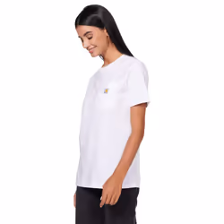 CarharttwomensLoose Fit Heavyweight Short-Sleeve Pocket T-ShirtWhiteX-
