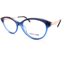 ROBERTO CAVALLI Glasses Frame 51mm Crystal Blue/ Rose Gold RC5094 092