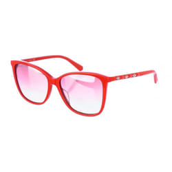 Gafas De Sol Cuadradas De Acetato Sk0222s Para Mujer - red, TU