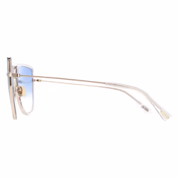 Tom Ford Sunglasses Tina FT0759 28B Shiny Rose Gold Smoke Gradient