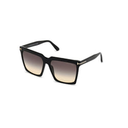 Tom Ford TF764 01B ÃÃÂ Shiny Black/Smoke Gradient Sunglasses
