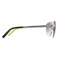 Guess Sunglasses GF5065 10B Shiny Light Nickeltin Smoke Gradient