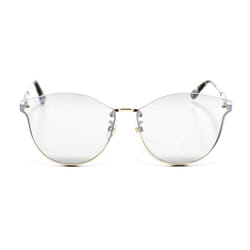 Gafas De Sol De Metal Ovaladas Sk0302-k Para Mujer - transparent, TU