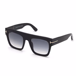 Tom Ford Renee TF847 01B Shiny Black/Smoke Gradient Sunglasses