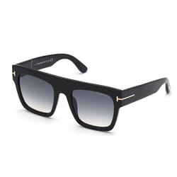 Tom Ford Renee TF847 01B Shiny Black/Smoke Gradient Sunglasses