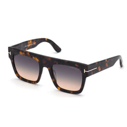 Tom Ford Renee TF847 52B Dark Havana/Smoke Gradient Sunglasses
