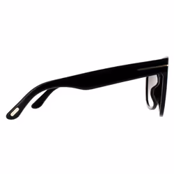 Tom Ford Sunglasses Wallace FT0870 01B Shiny Black Smoke Gradient