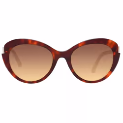 Gafas De Sol Ovaladas De Acetato Sk0327 Para Mujer - brown, TU