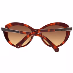 Gafas De Sol Ovaladas De Acetato Sk0327 Para Mujer - brown, TU