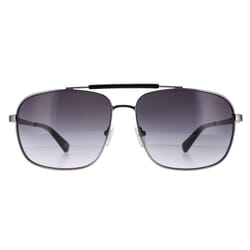 Guess Sunglasses GU5210 08B Shiny Gunmetal  Smoke Gradient