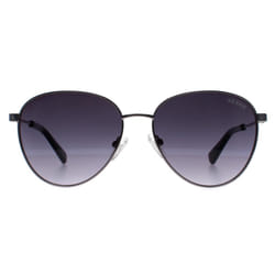 Guess Sunglasses GU8257 08B Shiny Gunmetal  Smoke Gradient