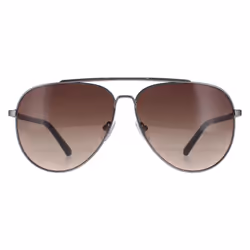 Guess Sunglasses GU00059 09F Matte Gunmetal Brown Gradient