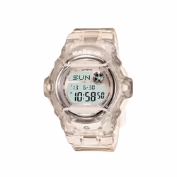 Casio Women's Baby G Quartz Watch with Resin Strap  Clear  23.4 (Model: BG-169R-7BM)