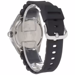 Casio Men's Stainless Steel Quartz Watch with Resin Strap  Black  26 (