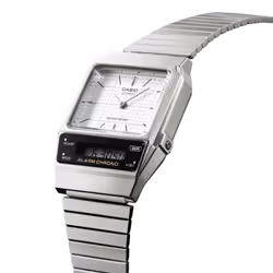 Casio Vintage Analog Digital White Dial Quartz AQ-800E-7A AQ800E-7 Unisex Watch