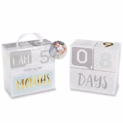 GiftsForYouNow My First Milestone Baby Age Blocks