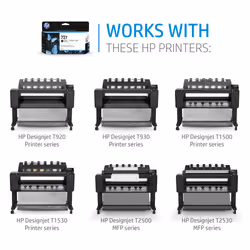HP 727 300-ml Yellow DesignJet Ink Cartridge - Additional view 4